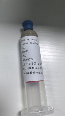 Vacuum Brazing Paste with 600-800°C Melting Point High-Purity Active Braze Alloy in Syringe/Tube Packaging