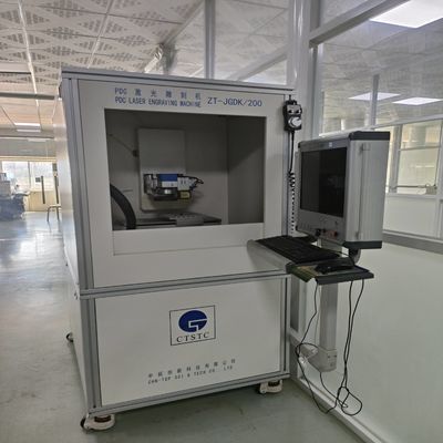 Machine de traitement PDC avec localisation visuelle CCD et efficacité de suppression de 0,005 mm/couche